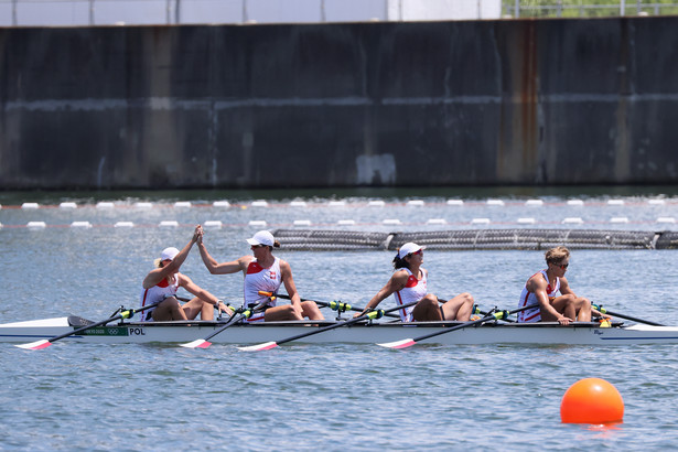 Polska czwórka podwójna, w składzie: Agnieszka Kobus-Zawojska, Marta Wieliczko, Maria Sajdak i Katarzyna Zillmann