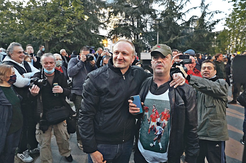 Dragan Đilas i Sergej Trifunović