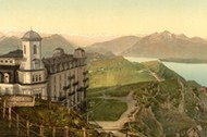 Hotel Rigi Kulm, Szwajcaria, ok. 1890-1900 r.