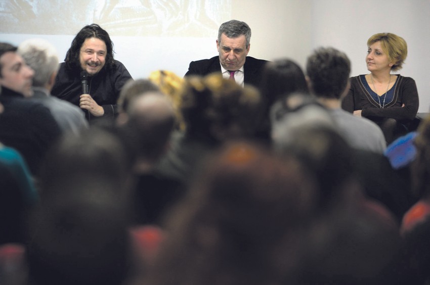 Muharem Bazdulj, Radivoj Radić i Biljana Stojković