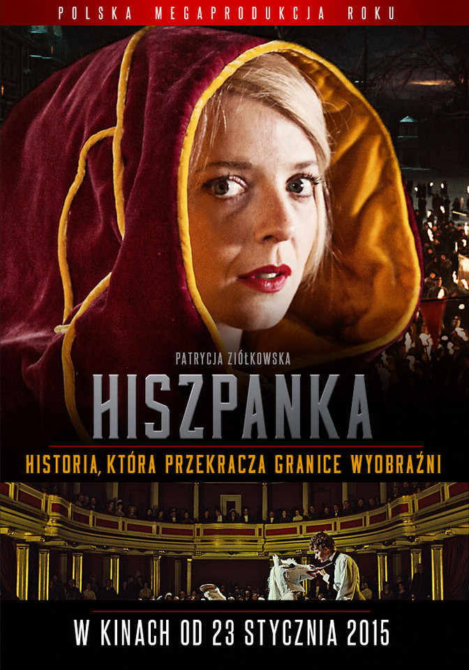 "Hiszpanka" - plakat