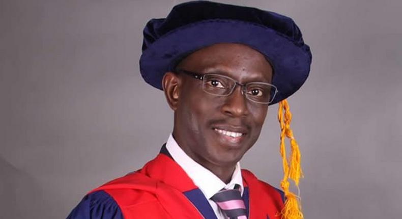 Professor Olanrewaju Fagbohun, the vice-chancellor of the Lagos State University.