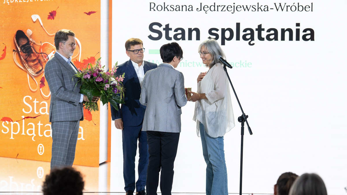 Konkurs Literacka Podróż Hestii. Książka "Stan splątania" z nagrodą