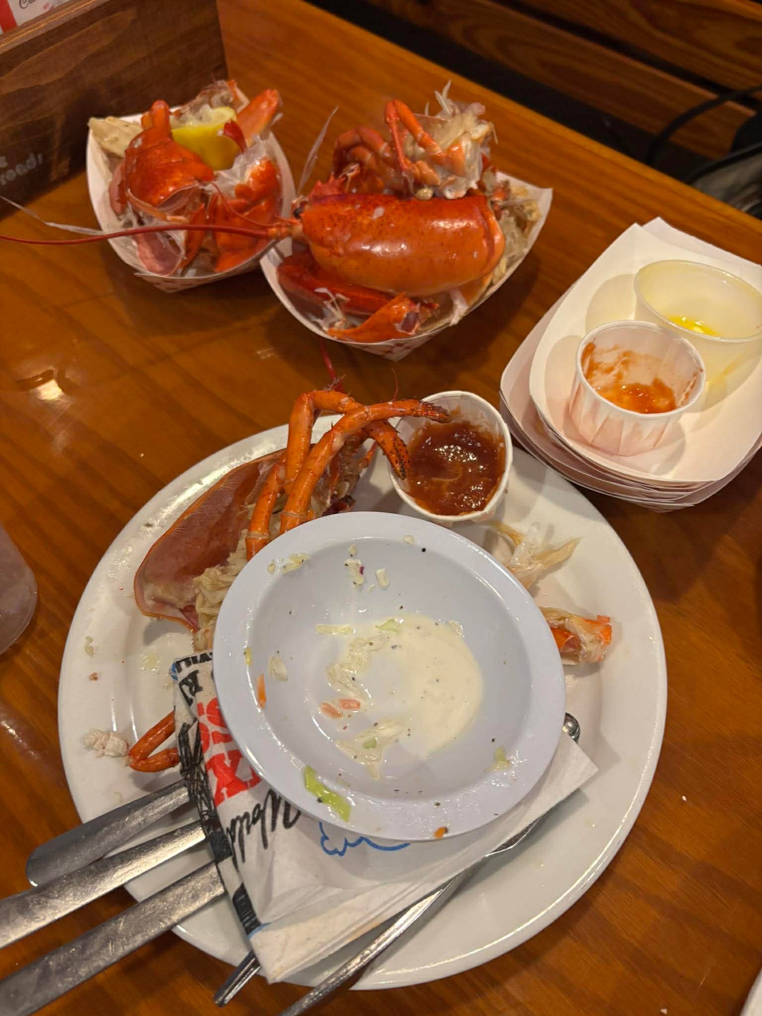 Čitateľka Monika si na Floride pochutnala na morských plodoch. 