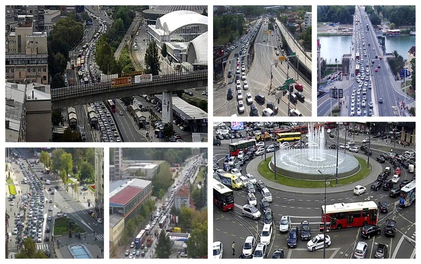 Kolone na sve strane