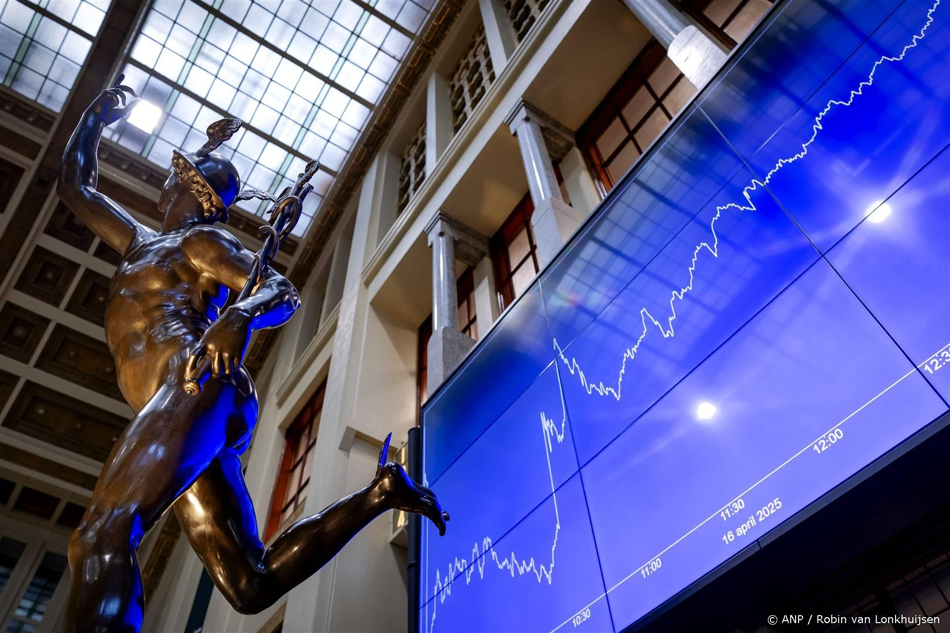 AEX sluit 0,3% hoger na uitstel Trump importheffingen