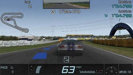 Screen z gry "Gran Turismo PSP"