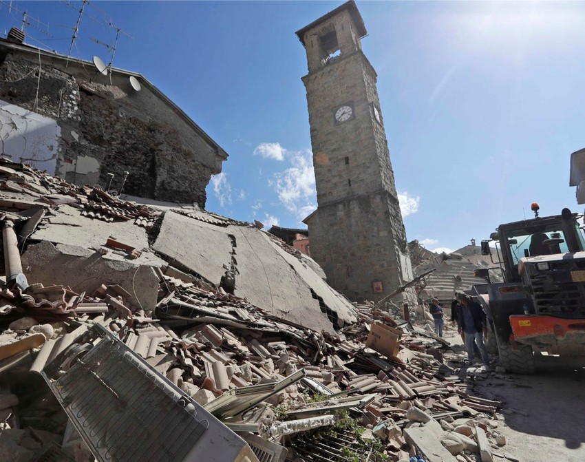 Uništen grad Amatriče