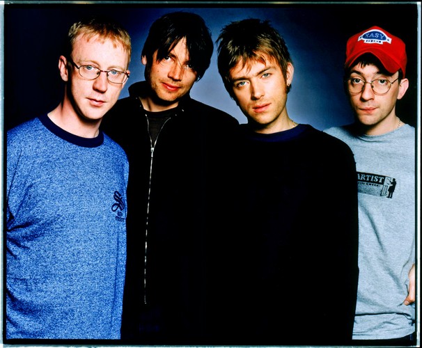 Damon Albarn i Blur sprzed lat
