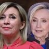 Marija Zaharova i Hilari Klinton
