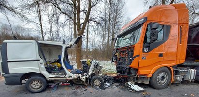 Śmierć na drodze. Nie żyje małżeństwo z Przedborza