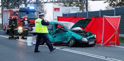 Zawracał na podwójnej ciągłej i zginął