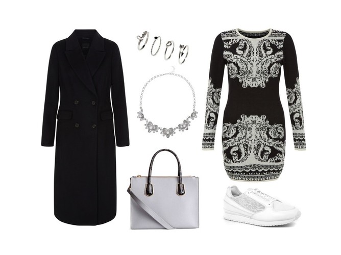 Zima w bieli i czerni. STYLIZACJE