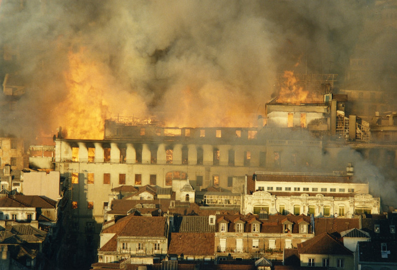 Pożar dzielnicy Chiado w 1988 roku