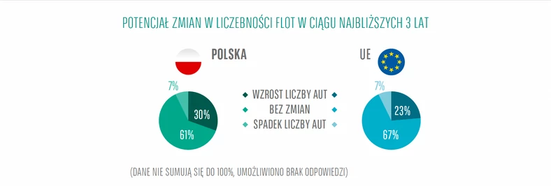 Potencjał zmian w liczebności flot w ciągu najbliższych 3 lat