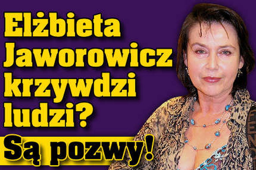 Elżbieta Jaworowicz krzywdzi ludzi? Są pozwy!