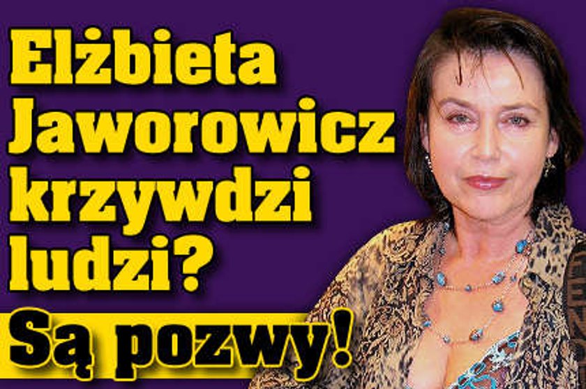 Elżbieta Jaworowicz krzywdzi ludzi? Są pozwy!