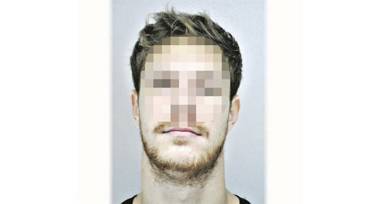 Cs. Dánielt Frankfurtban fogták el /Fotó: police.hu