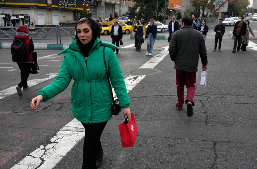 Ulice Teherana, Iran, 7.11.2024.