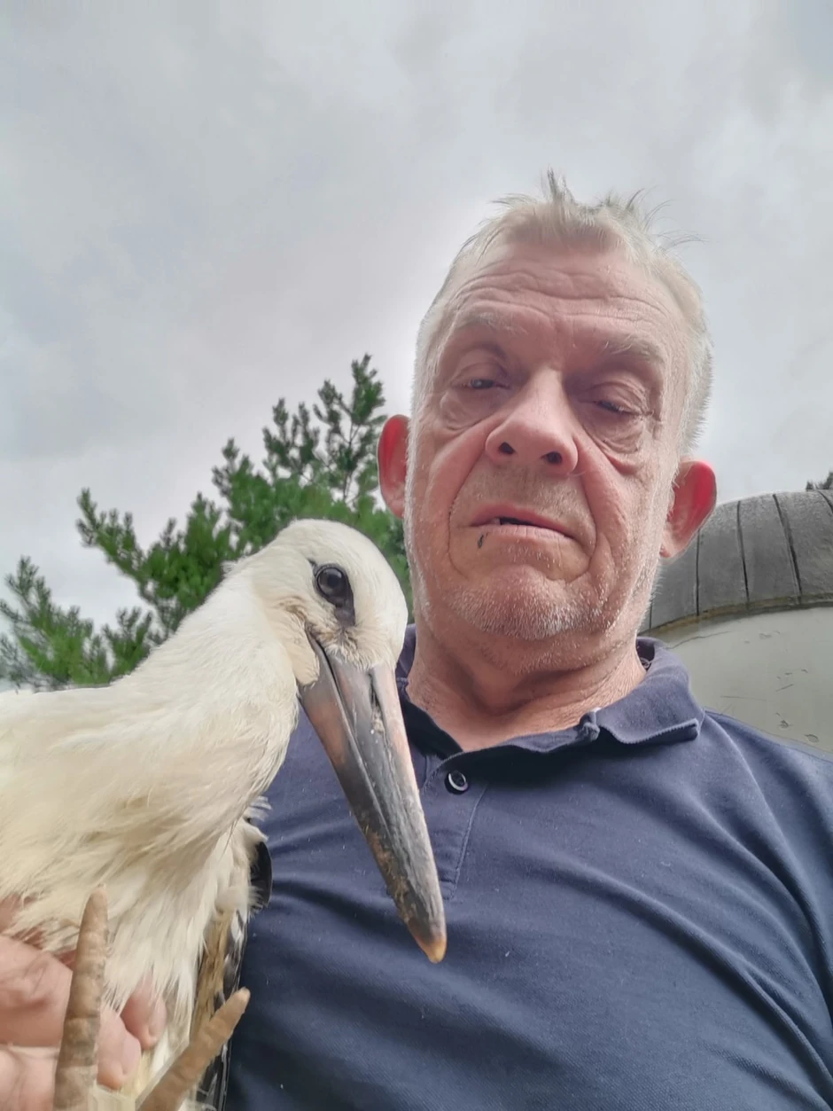 Mladunac rode Sava i direktor škole u Subotincu Nebojša Ćirić