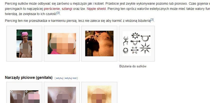 Zgroza! Pornografia zalała Wikipedię