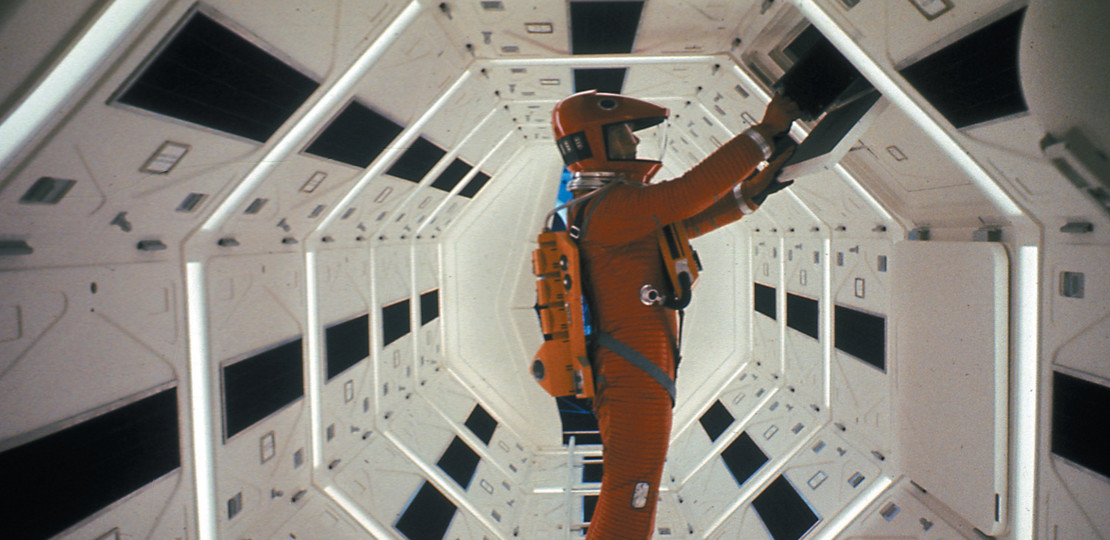 Kadr z filmu "2001: Odyseja kosmiczna" (reż. Stanley Kubrick)