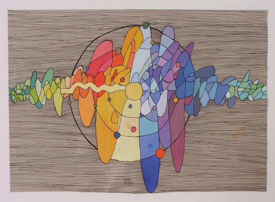 "Gravitacioni talasi", kombinovana tehnika