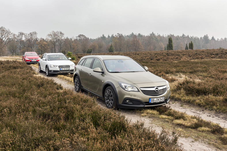 Używane kombi idealne na złe drogi - Passat Alltrack kontra A4 Allroad i Insignia Country Tourer