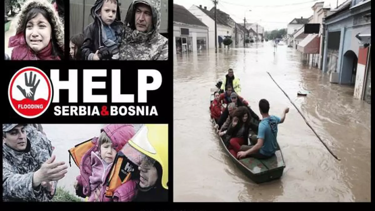 Pomóżmy ofiarom powodzi na Bałkanach
