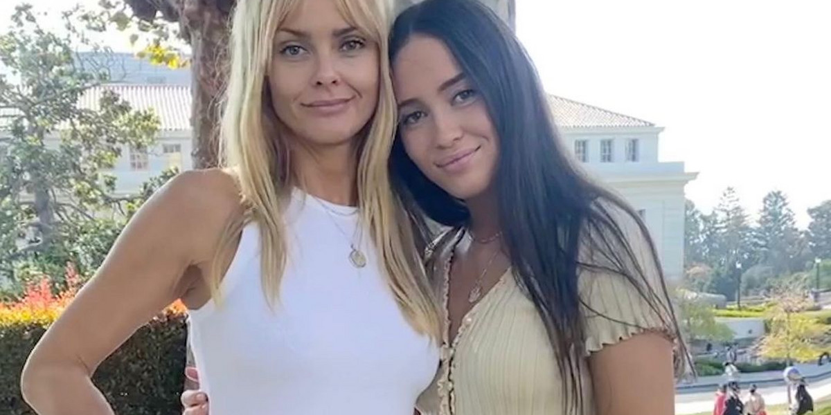 Izabella Scorupco ze swoją córką Julią. Matka ma 51 lat, a córka – 24