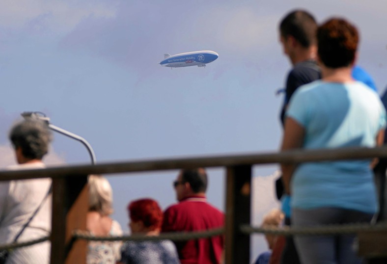 Zeppelin na polskim niebie