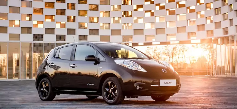 Nissan Leaf w wersji Black Edition