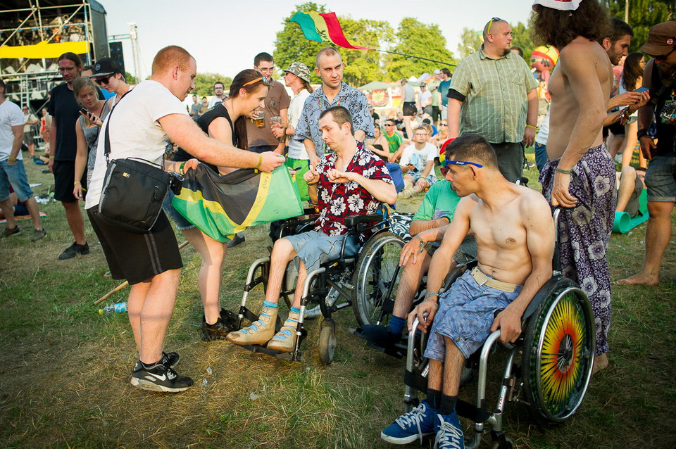 Ostróda Reggae Festival: publiczność na festiwalu