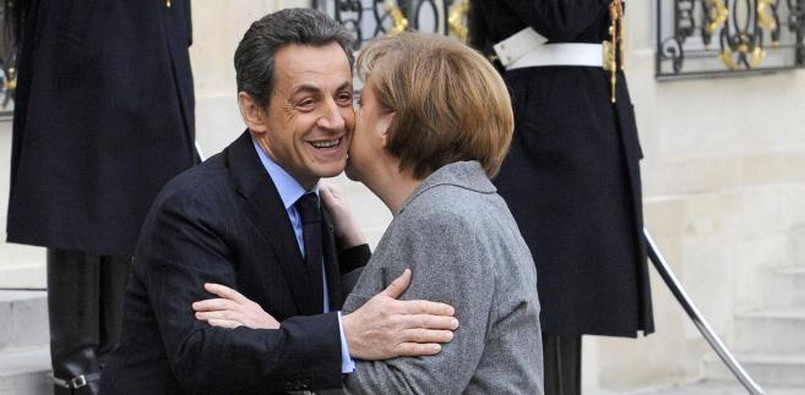 Angela Merkel i Nicolas Sarkozy