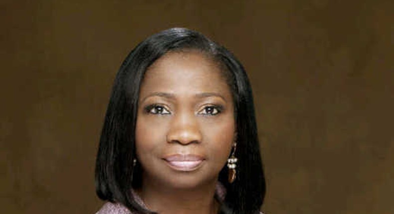 The Senior Special Assistant to the President on Foreign Affairs and Diaspora, Mrs Abike Dabiri-Erewa.