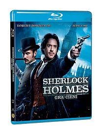 "Sherlock Holmes: Gra cieni" - okładka Blu-ray