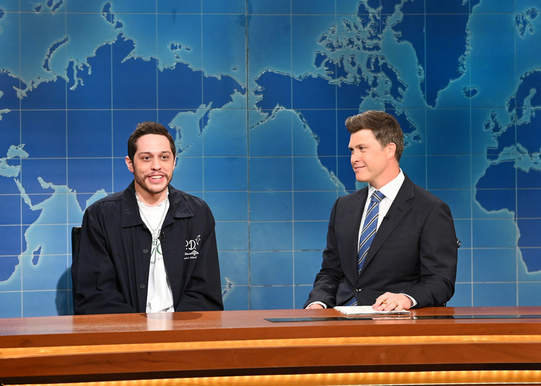 Pete Davidson w "Saturday Night Live" w 2022 r.