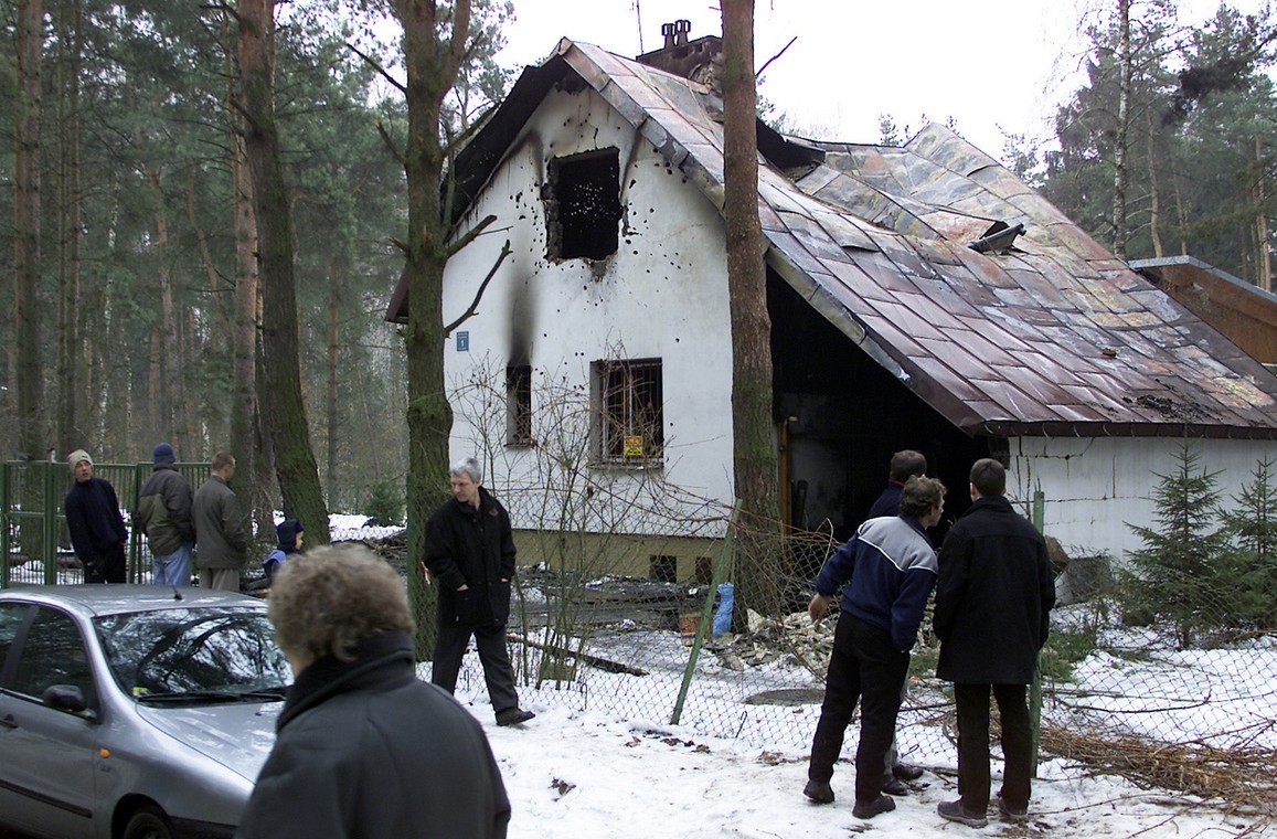 Magdalenka. Dom w którym ukryli się gangsterzy