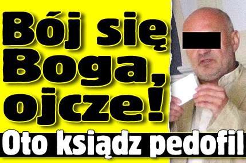 Oto ksiądz pedofil !