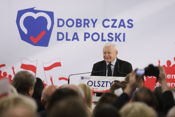 Prezes PiS Jarosław Kaczyński