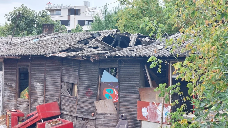 Kuća koju je ranije zapalio V.G. 