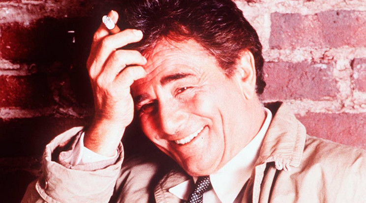  Peter Falk, a legendás Columbo hadnagy szerepében / Fotó: Northfoto