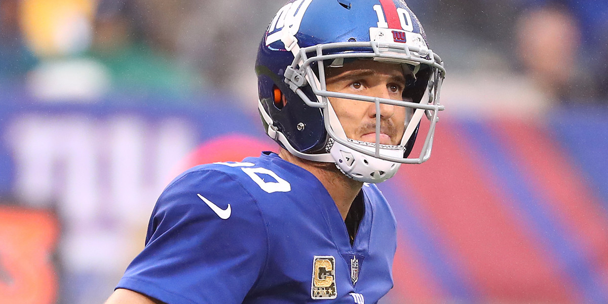 Eli Manning's future is in question as Giants look toward rebuild