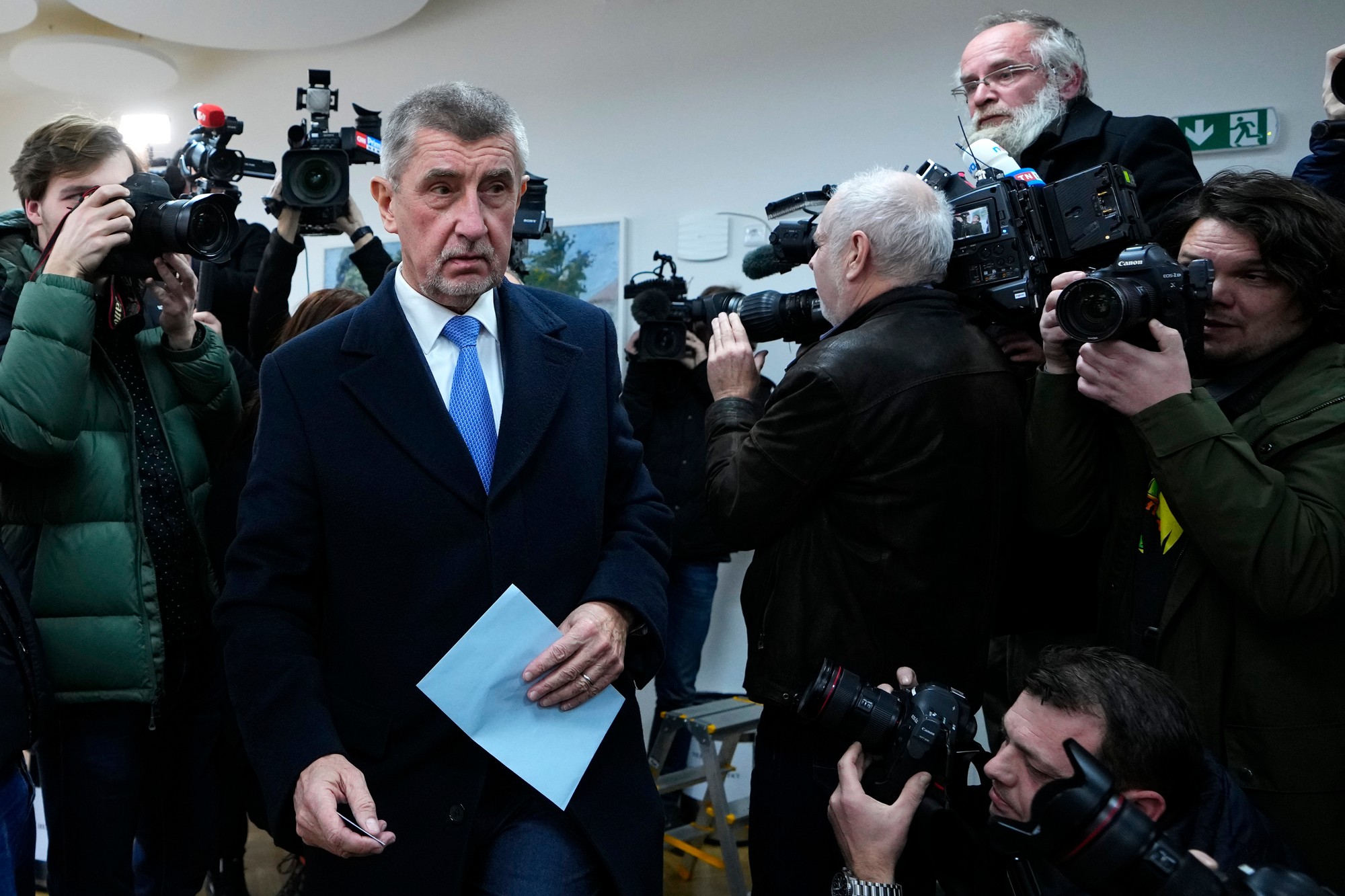 Bývalý premiér Českej republiky a kandidát na prezidenta Andrej Babiš.