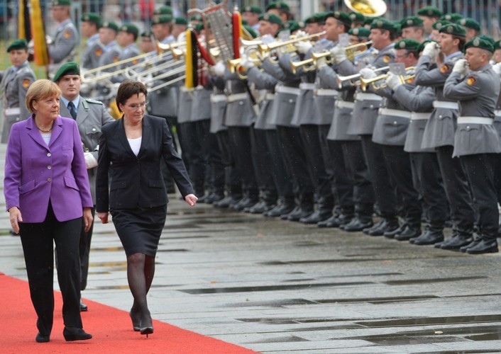 Ewa Kopacz i Angela Merkel