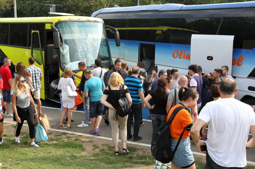 Ekskurzija Španija dolazak dece