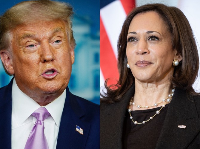 Donald Tramp i Kamala Haris