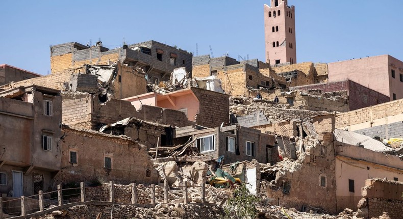 Cristiano Ronaldo shelters Morocco’s earthquake victims in his hotel. [X:@Muslim]