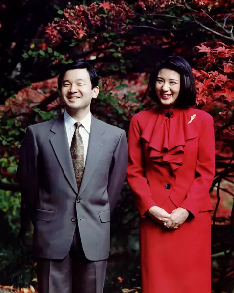 Masako Owada i Naruhito w 1993 r.