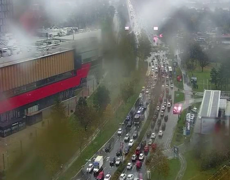 Kružni tok kod TC Ušće